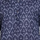 Men's Kurta, Navy Blue, small image number null